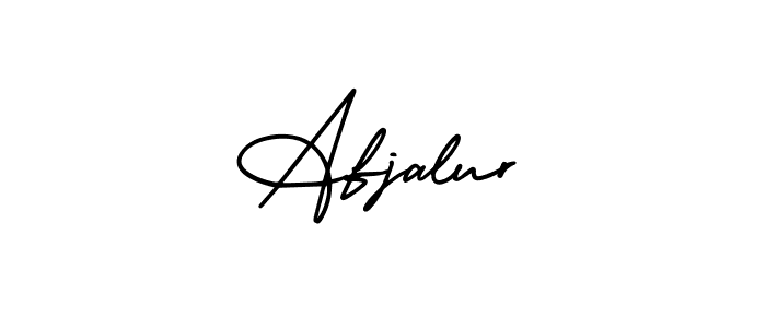 Use a signature maker to create a handwritten signature online. With this signature software, you can design (AmerikaSignatureDemo-Regular) your own signature for name Afjalur. Afjalur signature style 3 images and pictures png
