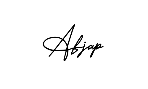 Make a beautiful signature design for name Afjap. Use this online signature maker to create a handwritten signature for free. Afjap signature style 3 images and pictures png