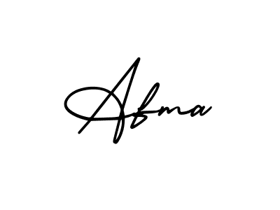 Similarly AmerikaSignatureDemo-Regular is the best handwritten signature design. Signature creator online .You can use it as an online autograph creator for name Afma. Afma signature style 3 images and pictures png
