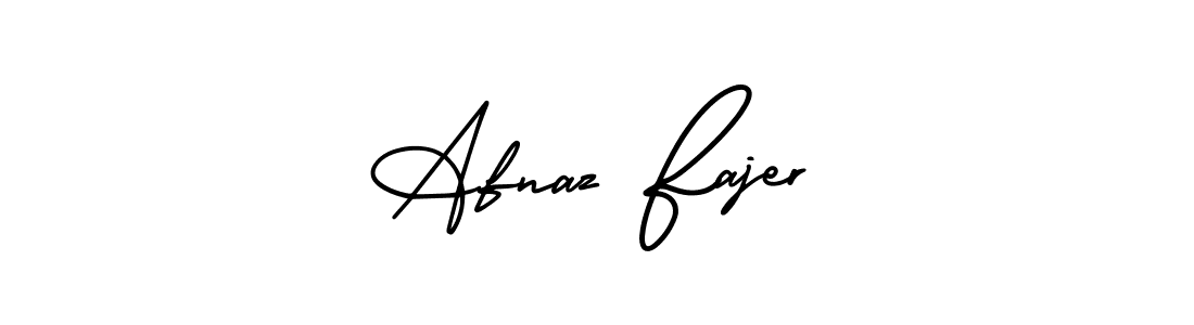 Make a beautiful signature design for name Afnaz Fajer. Use this online signature maker to create a handwritten signature for free. Afnaz Fajer signature style 3 images and pictures png