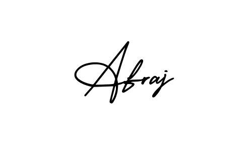 Afraj stylish signature style. Best Handwritten Sign (AmerikaSignatureDemo-Regular) for my name. Handwritten Signature Collection Ideas for my name Afraj. Afraj signature style 3 images and pictures png