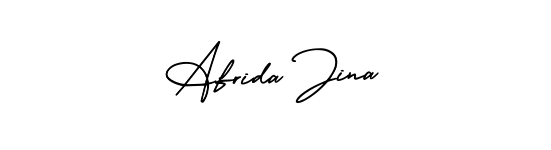 Here are the top 10 professional signature styles for the name Afrida Jina. These are the best autograph styles you can use for your name. Afrida Jina signature style 3 images and pictures png