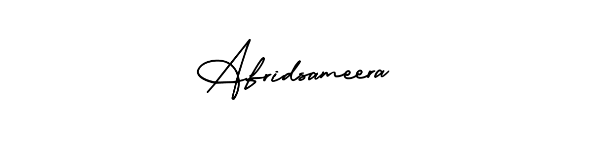 Similarly AmerikaSignatureDemo-Regular is the best handwritten signature design. Signature creator online .You can use it as an online autograph creator for name Afridsameera. Afridsameera signature style 3 images and pictures png