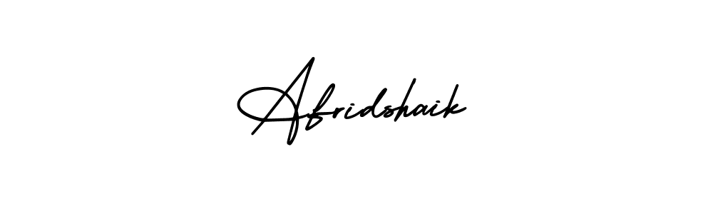 Afridshaik stylish signature style. Best Handwritten Sign (AmerikaSignatureDemo-Regular) for my name. Handwritten Signature Collection Ideas for my name Afridshaik. Afridshaik signature style 3 images and pictures png