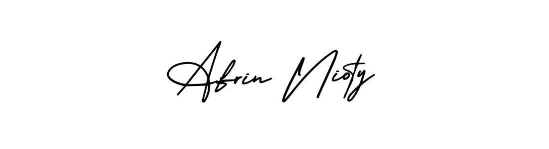Create a beautiful signature design for name Afrin Nioty. With this signature (AmerikaSignatureDemo-Regular) fonts, you can make a handwritten signature for free. Afrin Nioty signature style 3 images and pictures png
