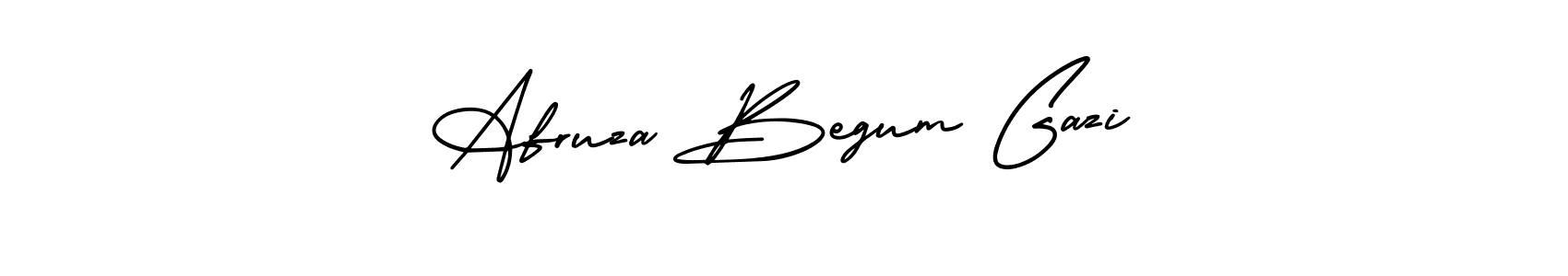 You can use this online signature creator to create a handwritten signature for the name Afruza Begum Gazi. This is the best online autograph maker. Afruza Begum Gazi signature style 3 images and pictures png