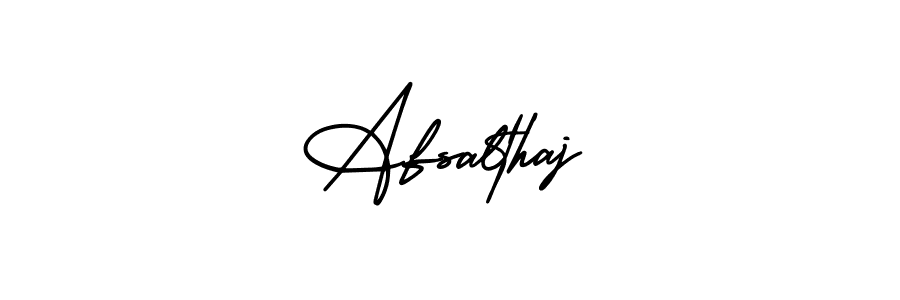 You should practise on your own different ways (AmerikaSignatureDemo-Regular) to write your name (Afsalthaj) in signature. don't let someone else do it for you. Afsalthaj signature style 3 images and pictures png