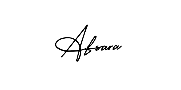 How to make Afsara signature? AmerikaSignatureDemo-Regular is a professional autograph style. Create handwritten signature for Afsara name. Afsara signature style 3 images and pictures png