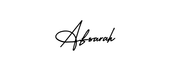 Design your own signature with our free online signature maker. With this signature software, you can create a handwritten (AmerikaSignatureDemo-Regular) signature for name Afsarah. Afsarah signature style 3 images and pictures png