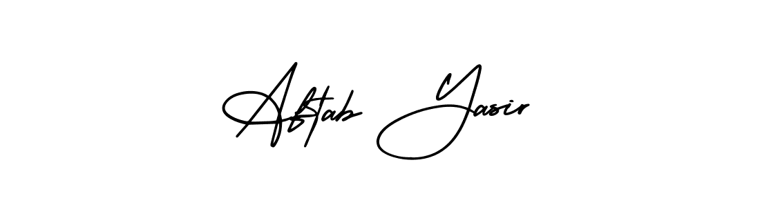 Also we have Aftab Yasir name is the best signature style. Create professional handwritten signature collection using AmerikaSignatureDemo-Regular autograph style. Aftab Yasir signature style 3 images and pictures png
