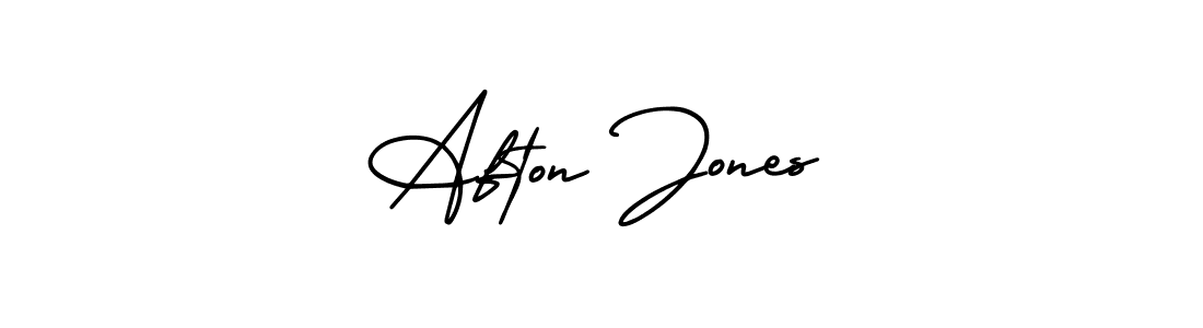 if you are searching for the best signature style for your name Afton Jones. so please give up your signature search. here we have designed multiple signature styles  using AmerikaSignatureDemo-Regular. Afton Jones signature style 3 images and pictures png