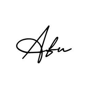 The best way (AmerikaSignatureDemo-Regular) to make a short signature is to pick only two or three words in your name. The name Afu include a total of six letters. For converting this name. Afu signature style 3 images and pictures png