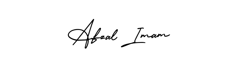 Make a beautiful signature design for name Afzal Imam. With this signature (AmerikaSignatureDemo-Regular) style, you can create a handwritten signature for free. Afzal Imam signature style 3 images and pictures png