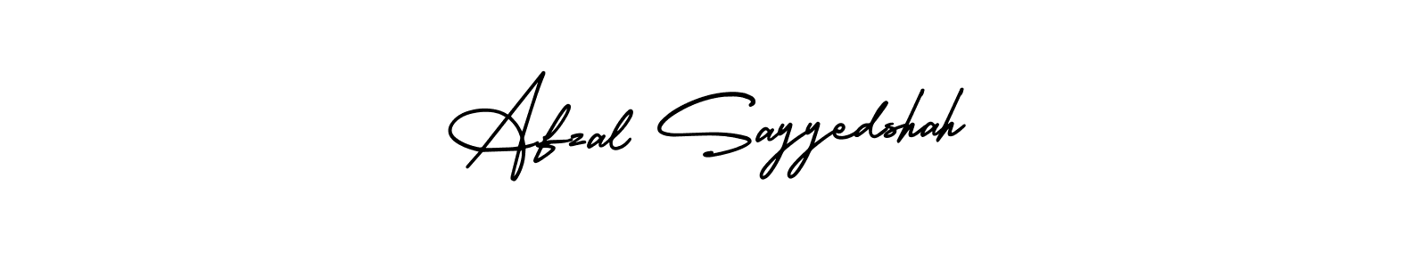 Use a signature maker to create a handwritten signature online. With this signature software, you can design (AmerikaSignatureDemo-Regular) your own signature for name Afzal Sayyedshah. Afzal Sayyedshah signature style 3 images and pictures png