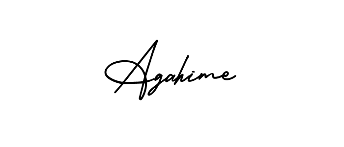 It looks lik you need a new signature style for name Agahime. Design unique handwritten (AmerikaSignatureDemo-Regular) signature with our free signature maker in just a few clicks. Agahime signature style 3 images and pictures png