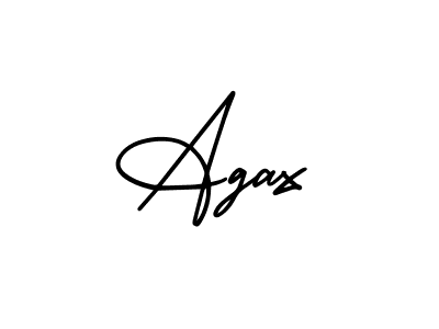 AmerikaSignatureDemo-Regular is a professional signature style that is perfect for those who want to add a touch of class to their signature. It is also a great choice for those who want to make their signature more unique. Get Agax name to fancy signature for free. Agax signature style 3 images and pictures png