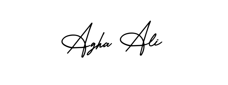 Here are the top 10 professional signature styles for the name Agha Ali. These are the best autograph styles you can use for your name. Agha Ali signature style 3 images and pictures png