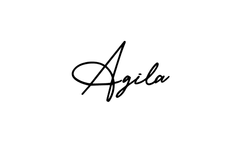 Best and Professional Signature Style for Agila. AmerikaSignatureDemo-Regular Best Signature Style Collection. Agila signature style 3 images and pictures png