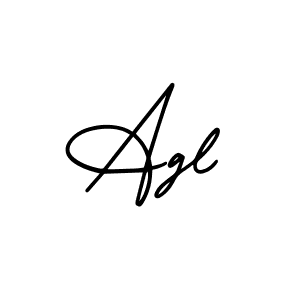 It looks lik you need a new signature style for name Agl. Design unique handwritten (AmerikaSignatureDemo-Regular) signature with our free signature maker in just a few clicks. Agl signature style 3 images and pictures png