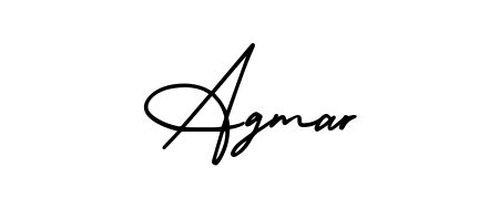 Achieve flawless digital penmanship with Agmar name in AmerikaSignatureDemo-Regular font. The perfect tool for creating online signatures. Agmar signature style 3 images and pictures png