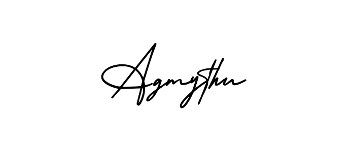 Once you've used our free online signature maker to create your best signature AmerikaSignatureDemo-Regular style, it's time to enjoy all of the benefits that Agmythu name signing documents. Agmythu signature style 3 images and pictures png