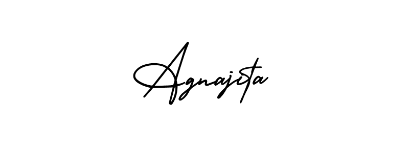 Make a short Agnajita signature style. Manage your documents anywhere anytime using AmerikaSignatureDemo-Regular. Create and add eSignatures, submit forms, share and send files easily. Agnajita signature style 3 images and pictures png