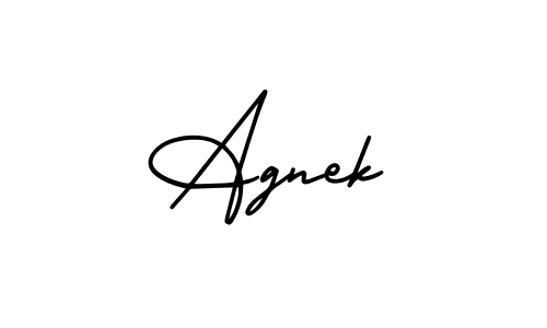 You can use this online signature creator to create a handwritten signature for the name Agnek. This is the best online autograph maker. Agnek signature style 3 images and pictures png