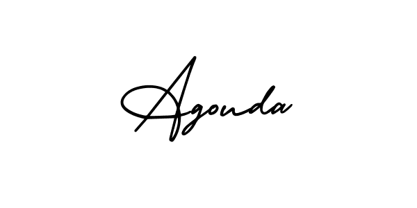 It looks lik you need a new signature style for name Agouda. Design unique handwritten (AmerikaSignatureDemo-Regular) signature with our free signature maker in just a few clicks. Agouda signature style 3 images and pictures png