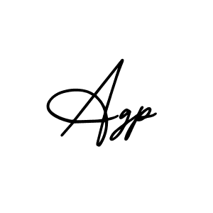 Design your own signature with our free online signature maker. With this signature software, you can create a handwritten (AmerikaSignatureDemo-Regular) signature for name Agp. Agp signature style 3 images and pictures png