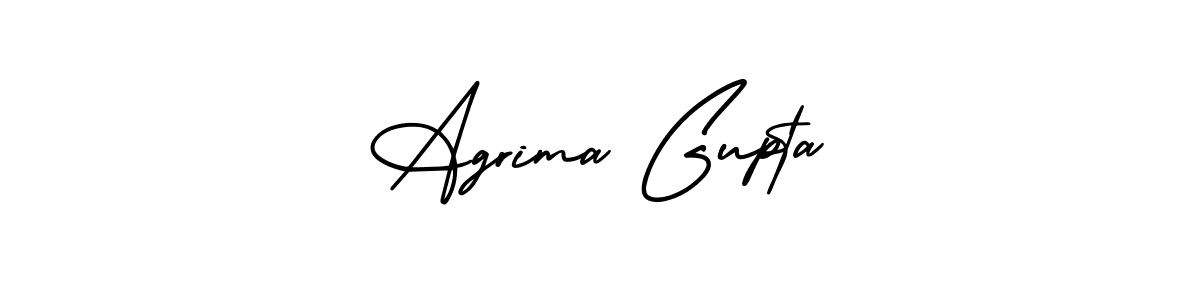 How to Draw Agrima Gupta signature style? AmerikaSignatureDemo-Regular is a latest design signature styles for name Agrima Gupta. Agrima Gupta signature style 3 images and pictures png