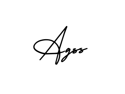 Create a beautiful signature design for name Agss. With this signature (AmerikaSignatureDemo-Regular) fonts, you can make a handwritten signature for free. Agss signature style 3 images and pictures png