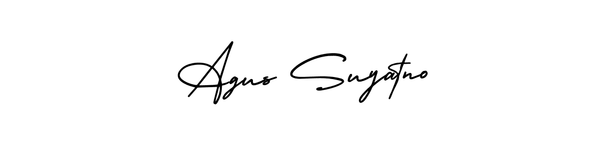 How to Draw Agus Suyatno signature style? AmerikaSignatureDemo-Regular is a latest design signature styles for name Agus Suyatno. Agus Suyatno signature style 3 images and pictures png
