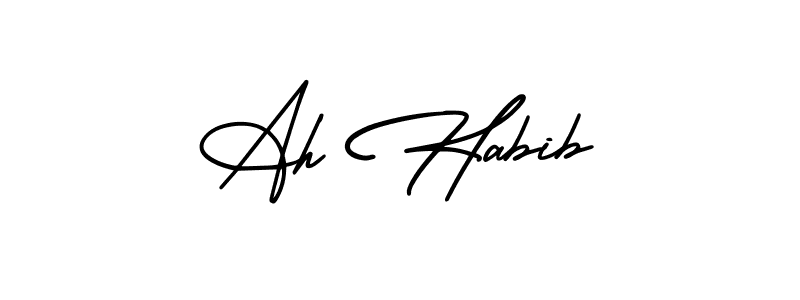 Once you've used our free online signature maker to create your best signature AmerikaSignatureDemo-Regular style, it's time to enjoy all of the benefits that Ah Habib name signing documents. Ah Habib signature style 3 images and pictures png