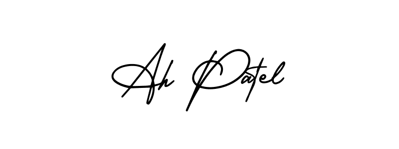 You can use this online signature creator to create a handwritten signature for the name Ah Patel. This is the best online autograph maker. Ah Patel signature style 3 images and pictures png