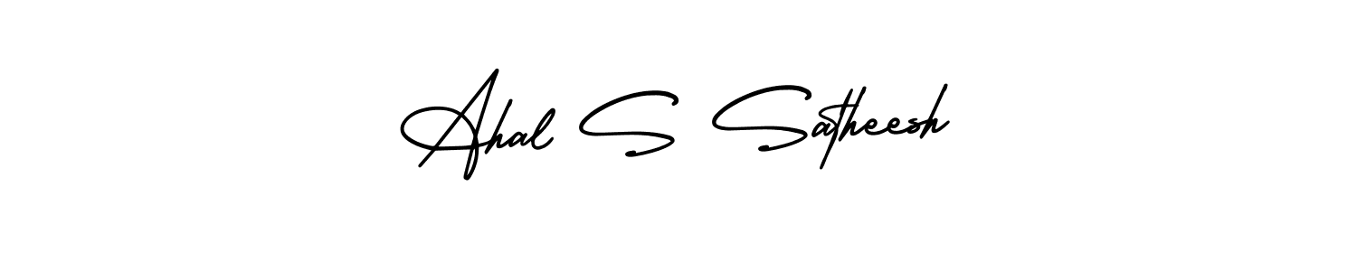 See photos of Ahal S Satheesh official signature by Spectra . Check more albums & portfolios. Read reviews & check more about AmerikaSignatureDemo-Regular font. Ahal S Satheesh signature style 3 images and pictures png
