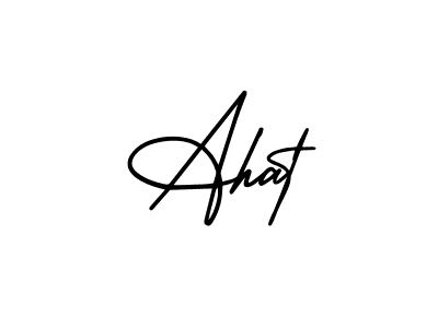 This is the best signature style for the Ahat name. Also you like these signature font (AmerikaSignatureDemo-Regular). Mix name signature. Ahat signature style 3 images and pictures png