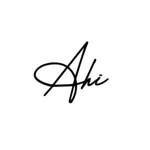 Make a beautiful signature design for name Ahi. Use this online signature maker to create a handwritten signature for free. Ahi signature style 3 images and pictures png