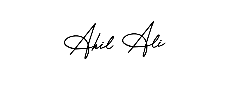 Once you've used our free online signature maker to create your best signature AmerikaSignatureDemo-Regular style, it's time to enjoy all of the benefits that Ahil Ali name signing documents. Ahil Ali signature style 3 images and pictures png