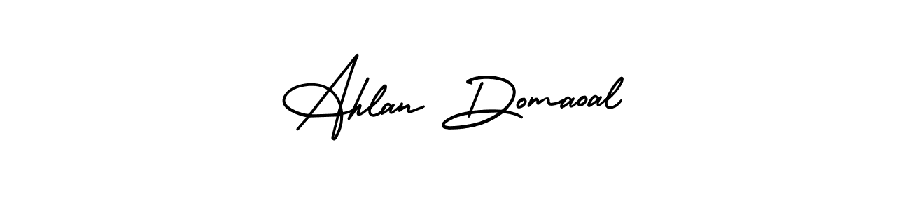 Check out images of Autograph of Ahlan Domaoal name. Actor Ahlan Domaoal Signature Style. AmerikaSignatureDemo-Regular is a professional sign style online. Ahlan Domaoal signature style 3 images and pictures png