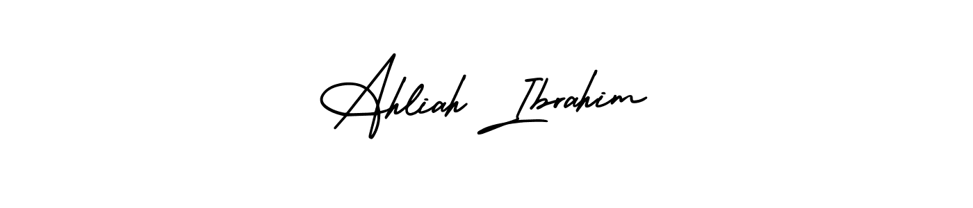 Once you've used our free online signature maker to create your best signature AmerikaSignatureDemo-Regular style, it's time to enjoy all of the benefits that Ahliah Ibrahim name signing documents. Ahliah Ibrahim signature style 3 images and pictures png