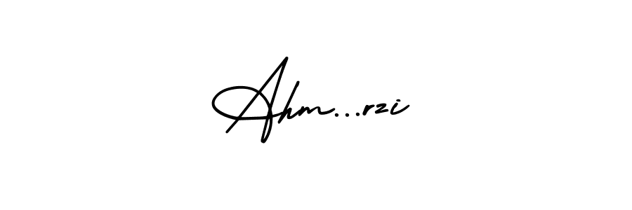 Check out images of Autograph of Ahm...rzi name. Actor Ahm...rzi Signature Style. AmerikaSignatureDemo-Regular is a professional sign style online. Ahm...rzi signature style 3 images and pictures png