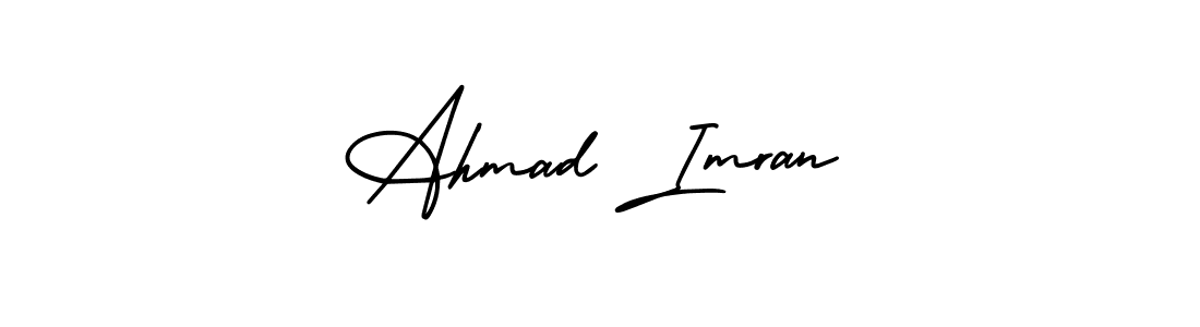 Similarly AmerikaSignatureDemo-Regular is the best handwritten signature design. Signature creator online .You can use it as an online autograph creator for name Ahmad Imran. Ahmad Imran signature style 3 images and pictures png