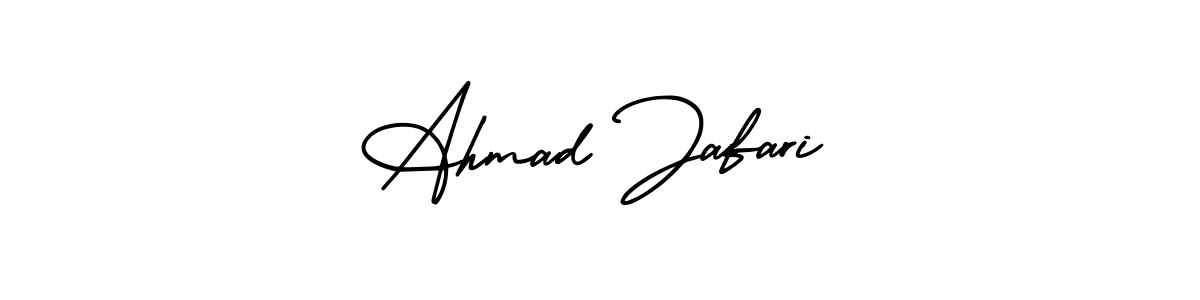 It looks lik you need a new signature style for name Ahmad Jafari. Design unique handwritten (AmerikaSignatureDemo-Regular) signature with our free signature maker in just a few clicks. Ahmad Jafari signature style 3 images and pictures png