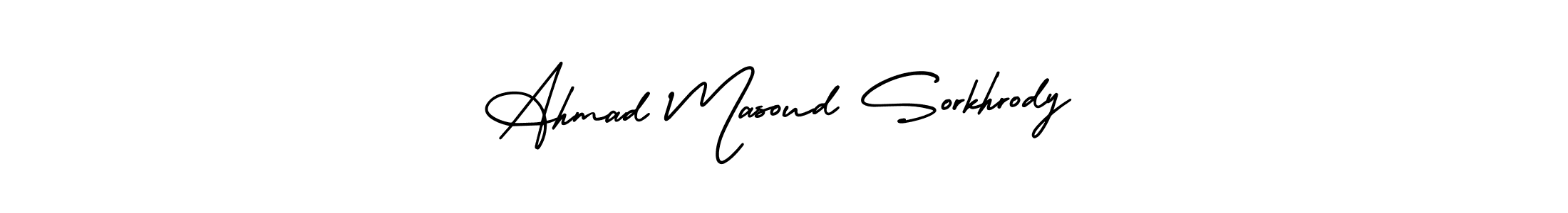 Best and Professional Signature Style for Ahmad Masoud Sorkhrody. AmerikaSignatureDemo-Regular Best Signature Style Collection. Ahmad Masoud Sorkhrody signature style 3 images and pictures png