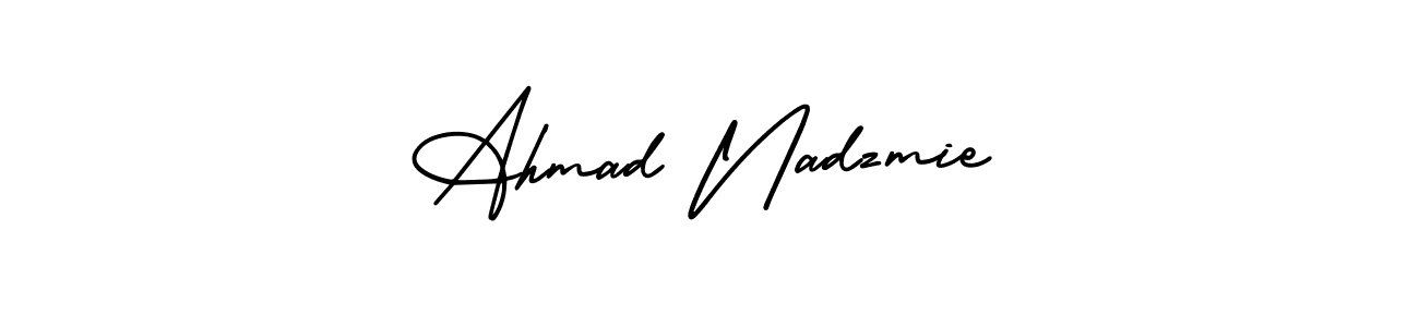 Check out images of Autograph of Ahmad Nadzmie name. Actor Ahmad Nadzmie Signature Style. AmerikaSignatureDemo-Regular is a professional sign style online. Ahmad Nadzmie signature style 3 images and pictures png