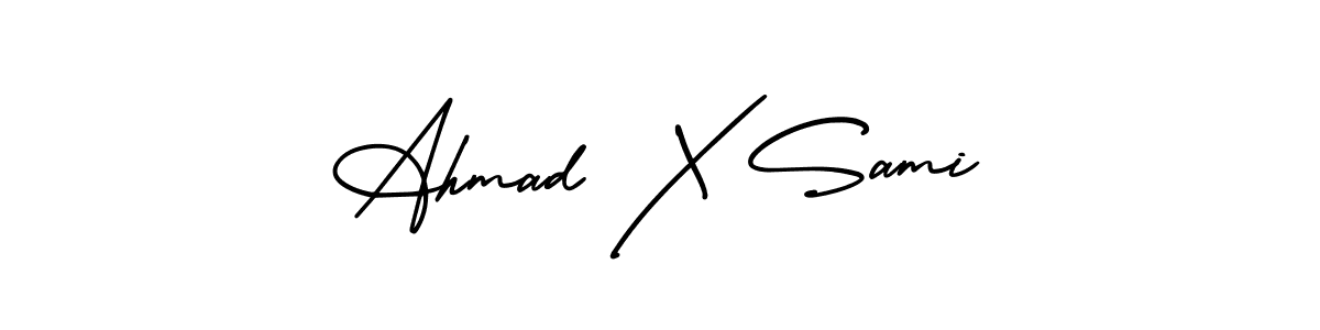 Once you've used our free online signature maker to create your best signature AmerikaSignatureDemo-Regular style, it's time to enjoy all of the benefits that Ahmad X Sami name signing documents. Ahmad X Sami signature style 3 images and pictures png