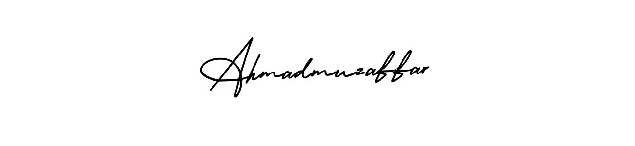 Make a beautiful signature design for name Ahmadmuzaffar. Use this online signature maker to create a handwritten signature for free. Ahmadmuzaffar signature style 3 images and pictures png