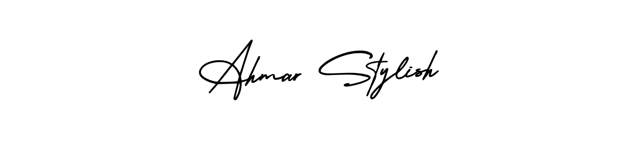 AmerikaSignatureDemo-Regular is a professional signature style that is perfect for those who want to add a touch of class to their signature. It is also a great choice for those who want to make their signature more unique. Get Ahmar Stylish name to fancy signature for free. Ahmar Stylish signature style 3 images and pictures png