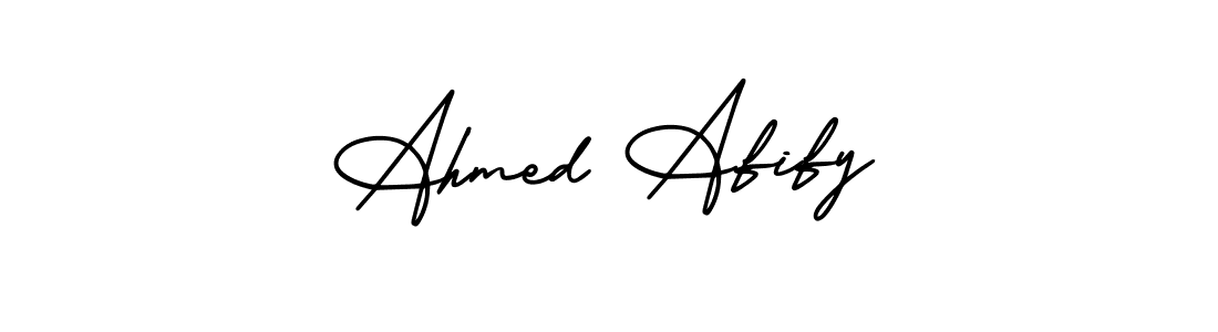 if you are searching for the best signature style for your name Ahmed Afify. so please give up your signature search. here we have designed multiple signature styles  using AmerikaSignatureDemo-Regular. Ahmed Afify signature style 3 images and pictures png