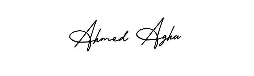 Once you've used our free online signature maker to create your best signature AmerikaSignatureDemo-Regular style, it's time to enjoy all of the benefits that Ahmed Agha name signing documents. Ahmed Agha signature style 3 images and pictures png